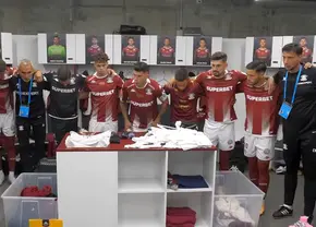 Așa și-a motivat Săpunaru colegii! Discurs emoționant înainte de Rapid - CFR Cluj