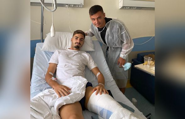 Vali Țicu l-a vizitat pe Dragoș Iancu la spital: „Ne știm din circuitul echipelor naționale. Voi fi alături de el, dacă-mi permite”