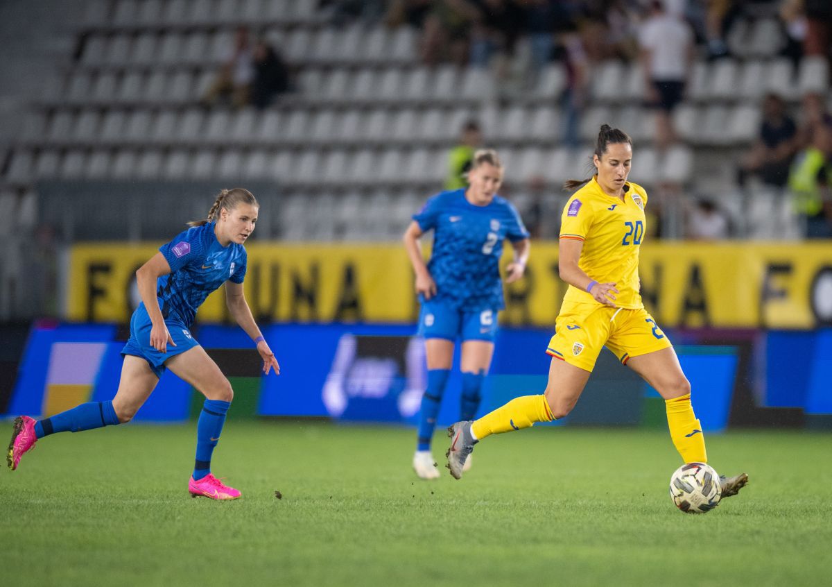 România - Finlanda, Liga Națiunilor (fotbal feminin)