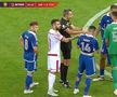 Fault Gurău asupra lui Abdallah în Dinamo - FCU Craiova