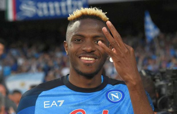 Napoli este anchetată de Fiscul italian pentru transferul lui Victor Osimhen