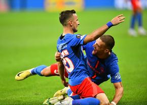 7 detalii din FCSB - RFS care nu s-au văzut la TV » Ce a făcut Bîrligea imediat după gol + scene comice: „Lasă-te, bă!”