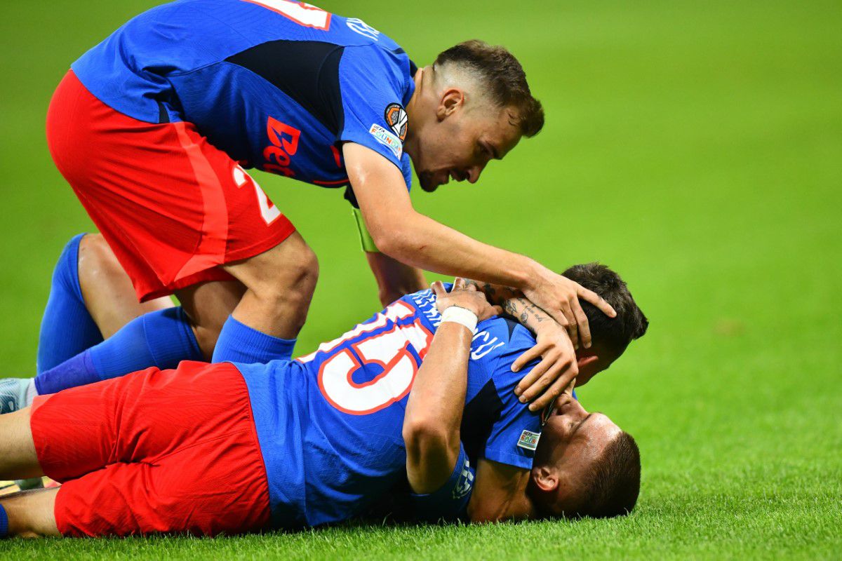 Doi fotbaliști de la FCSB, aleși în echipa primei etape a grupei Europa League