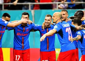 FCSB - RFS 4-1 » Pe 13 în România, a doua în Europa! FCSB s-a răzbunat pe letoni pentru eșecurile din campionat și urcă la VIP în clasamentul grupei de 36 de echipe