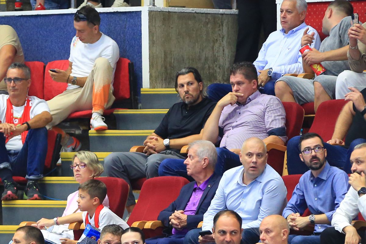 Personalități la Dinamo - Eurofarm/ foto Ionuț Iordache (GSP)