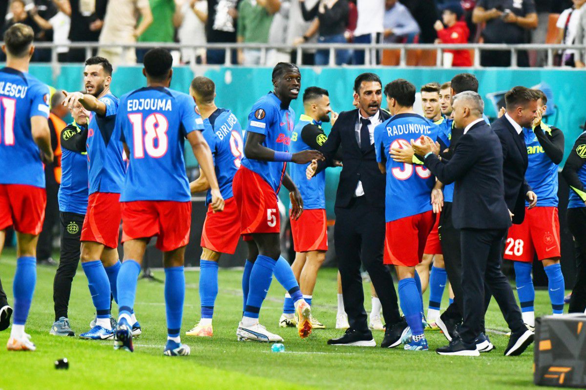 Doi fotbaliști de la FCSB, aleși în echipa primei etape a grupei Europa League