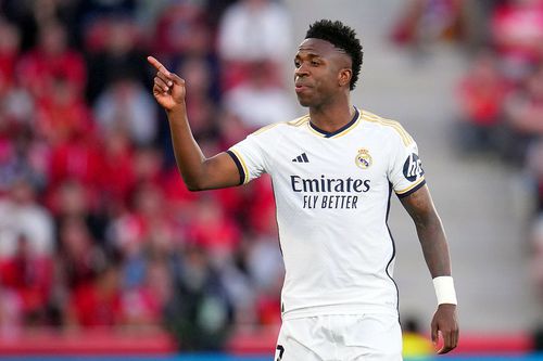 Vinicius pe Stadionul „Son Moix”, casa celor de la Mallorca // foto: Guliver/gettyimages