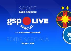 Ediție specială GSP Live la FCSB - RFS » Comentăm împreună cu Raul Rusescu debutul campioanei în Europa League