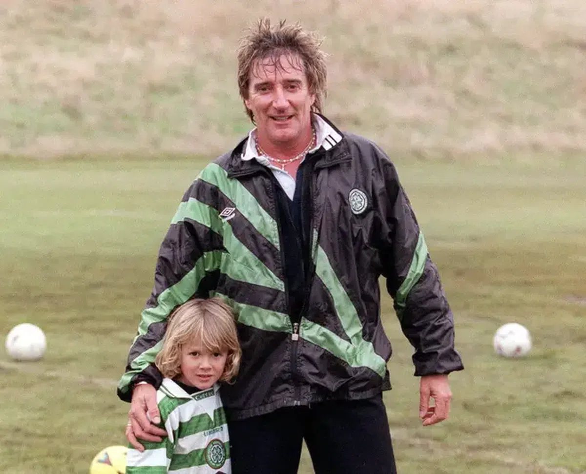 Rod Stewart, fotbalist amator și ”nebun” după Celtic Glasgow