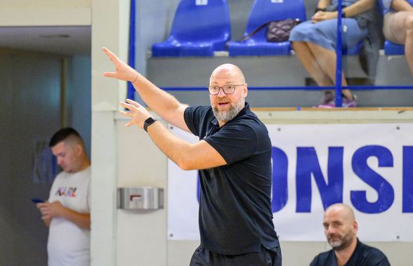 Antrenorul Mihai Silvășan, după debutul cu înfrîngere al U-BT Cluj-Napoca în EuroCup: „Trebuie să mergem mai departe, nu putem să plângem prea mult”