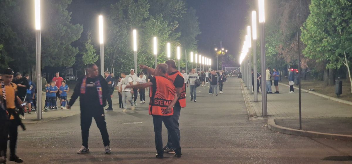 FCSB - FC RFS, imagini dinaintea meciului