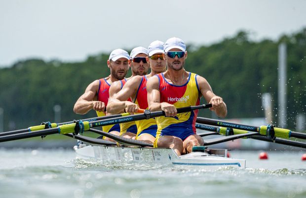 ARGINT pentru bărcile României de 4 rame la Campionatele Mondiale de canotaj de la Shanghai! » Bilanțul total e de patru podiumuri