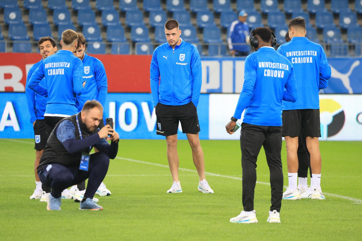 Imagini înainte de Universitatea Craiova - Dinamo, runda 11 din Superliga (26.09.2025)