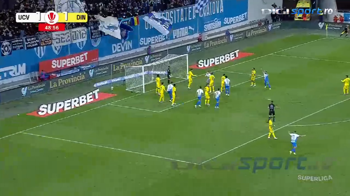 Gol Badelj Universitatea Craiova - Dinamo