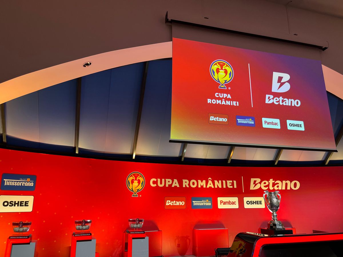 Știm grupele și programul Cupei României Betano! Cu cine joacă FCSB, Rapid, CFR sau Craiova