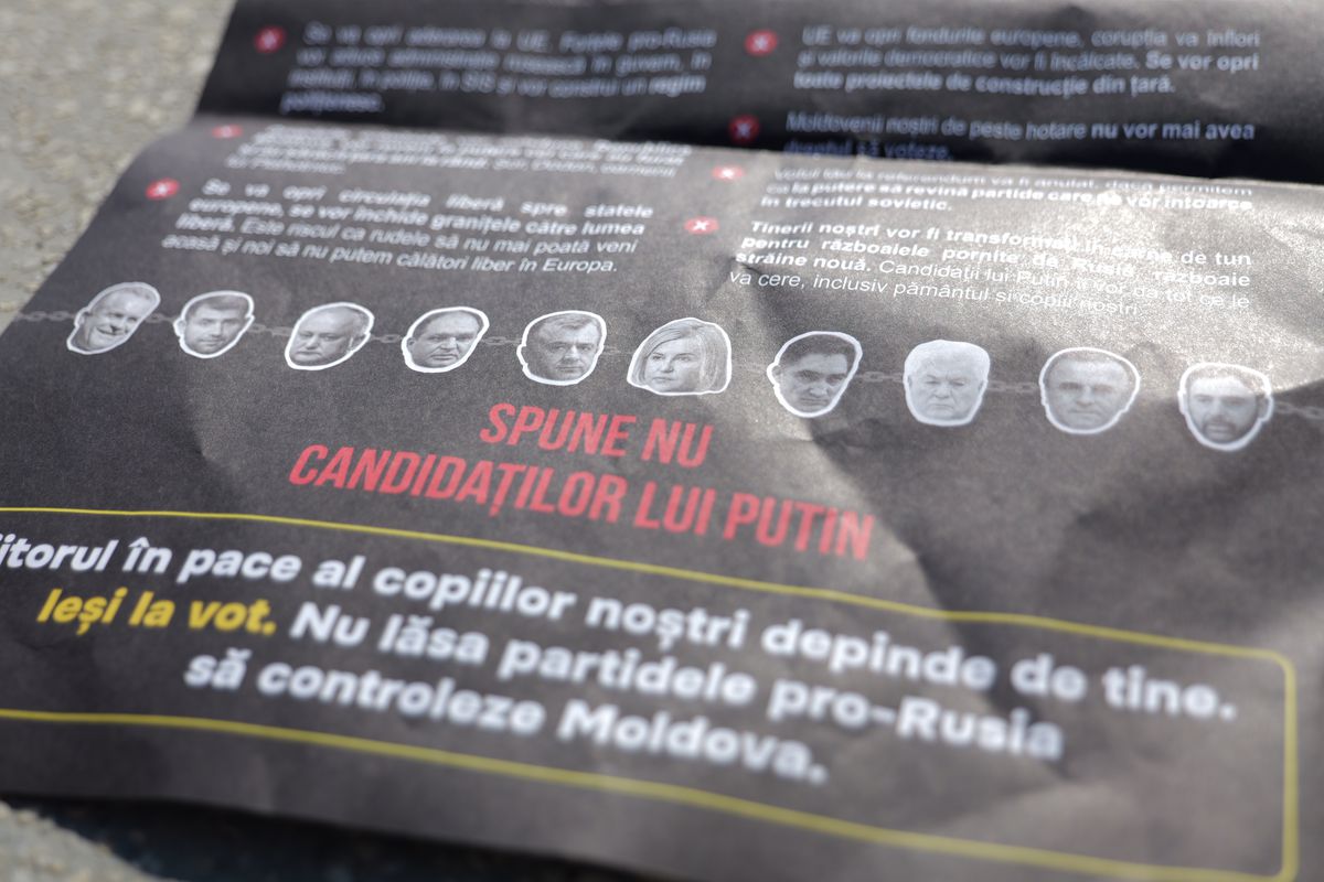 Chișinăul în imagini. Săptămână crucială peste Prut, unde moldovenii își decid viitorul prin alegerile parlamentare