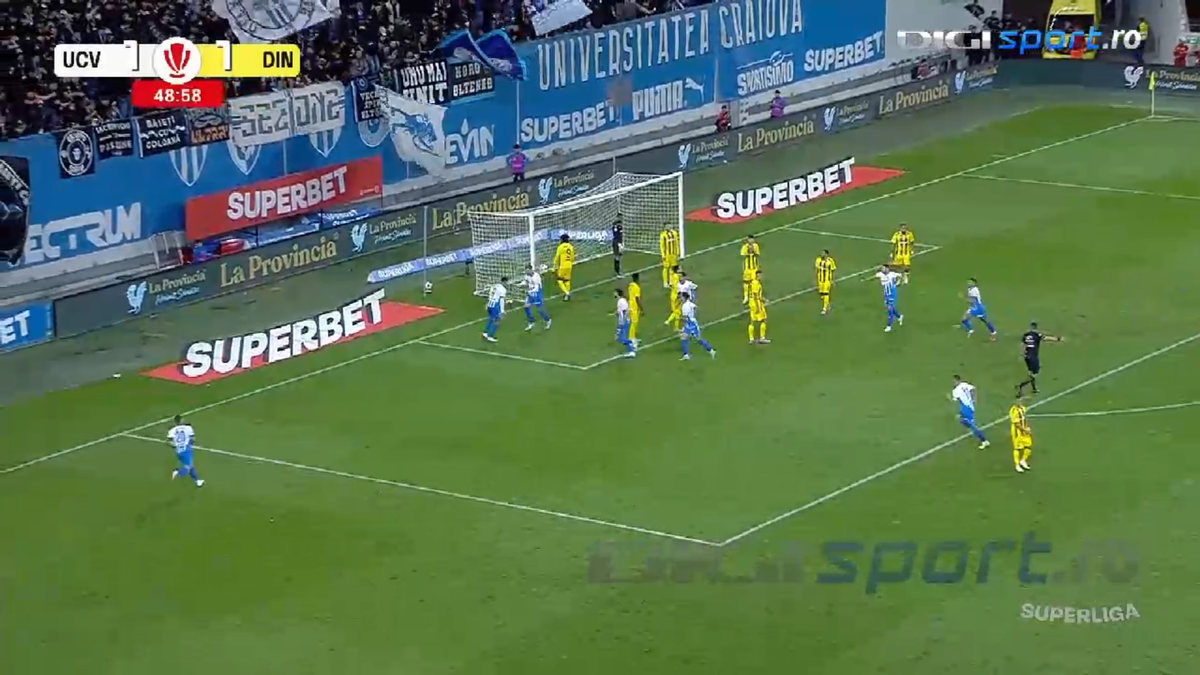 Gol Badelj Universitatea Craiova - Dinamo