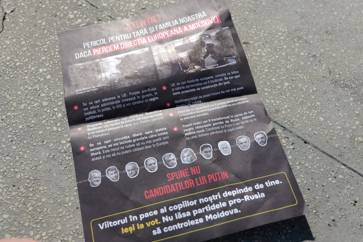 Chișinăul în imagini. Săptămână crucială peste Prut, unde moldovenii își decid viitorul prin alegerile parlamentare