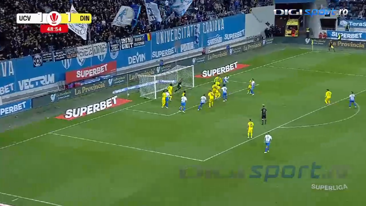 Gol Badelj Universitatea Craiova - Dinamo
