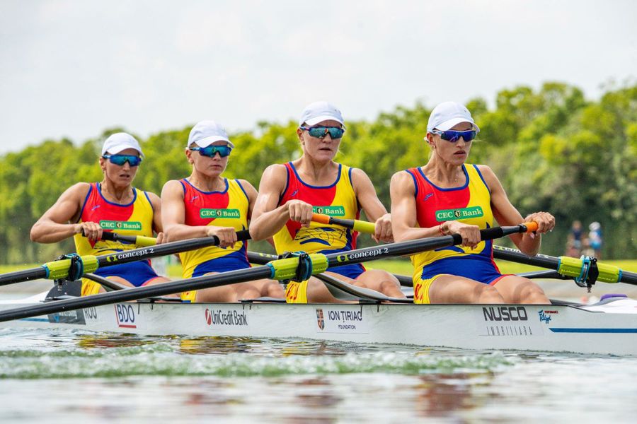 ARGINT pentru bărcile României de 4 rame la Campionatele Mondiale de canotaj de la Shanghai! » Bilanțul total e de patru podiumuri