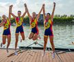 Barca 4 rame (f) - Gianina Juncănariu, Amalia Bereș, Adriana Adam, Ancuța Bodnar Foto: FR Canotaj/Balint Czucz