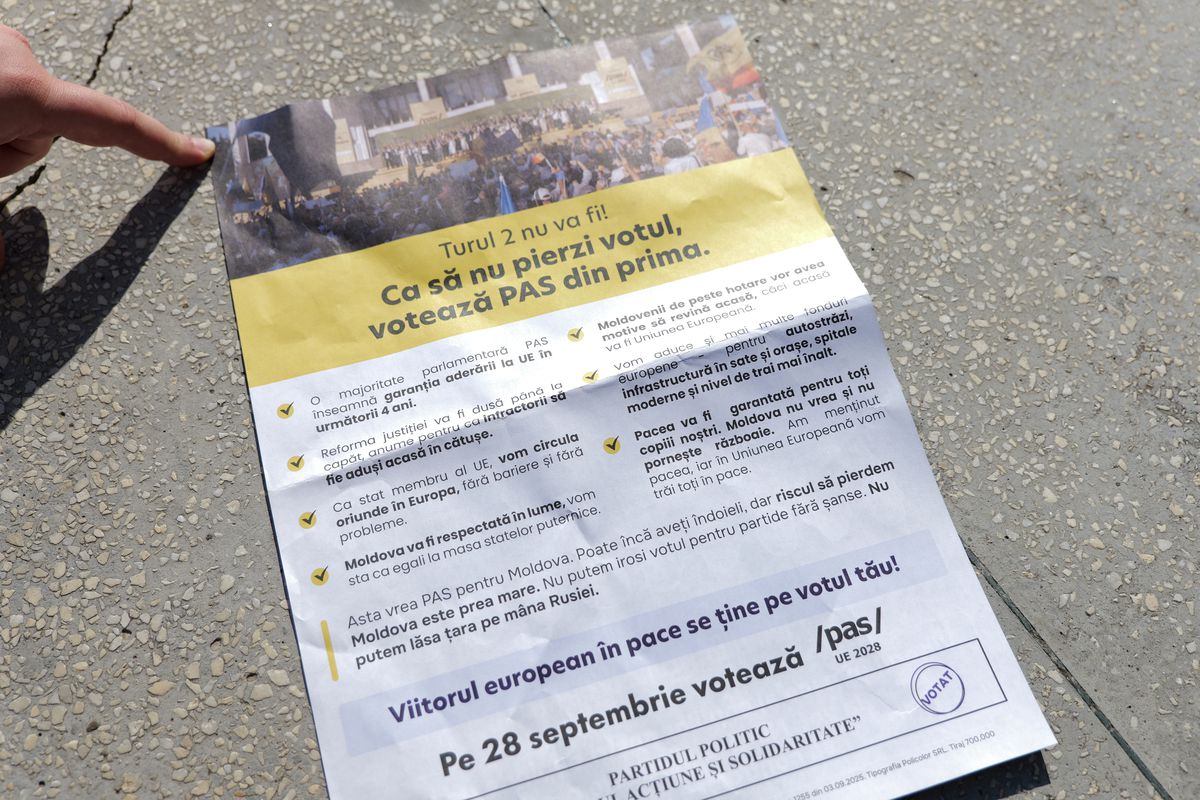 Chișinăul în imagini. Săptămână crucială peste Prut, unde moldovenii își decid viitorul prin alegerile parlamentare