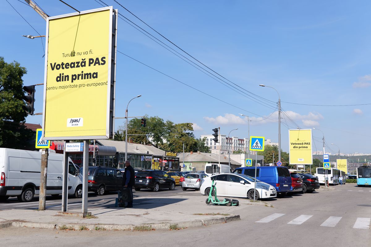 Chișinăul în imagini. Săptămână crucială peste Prut, unde moldovenii își decid viitorul prin alegerile parlamentare