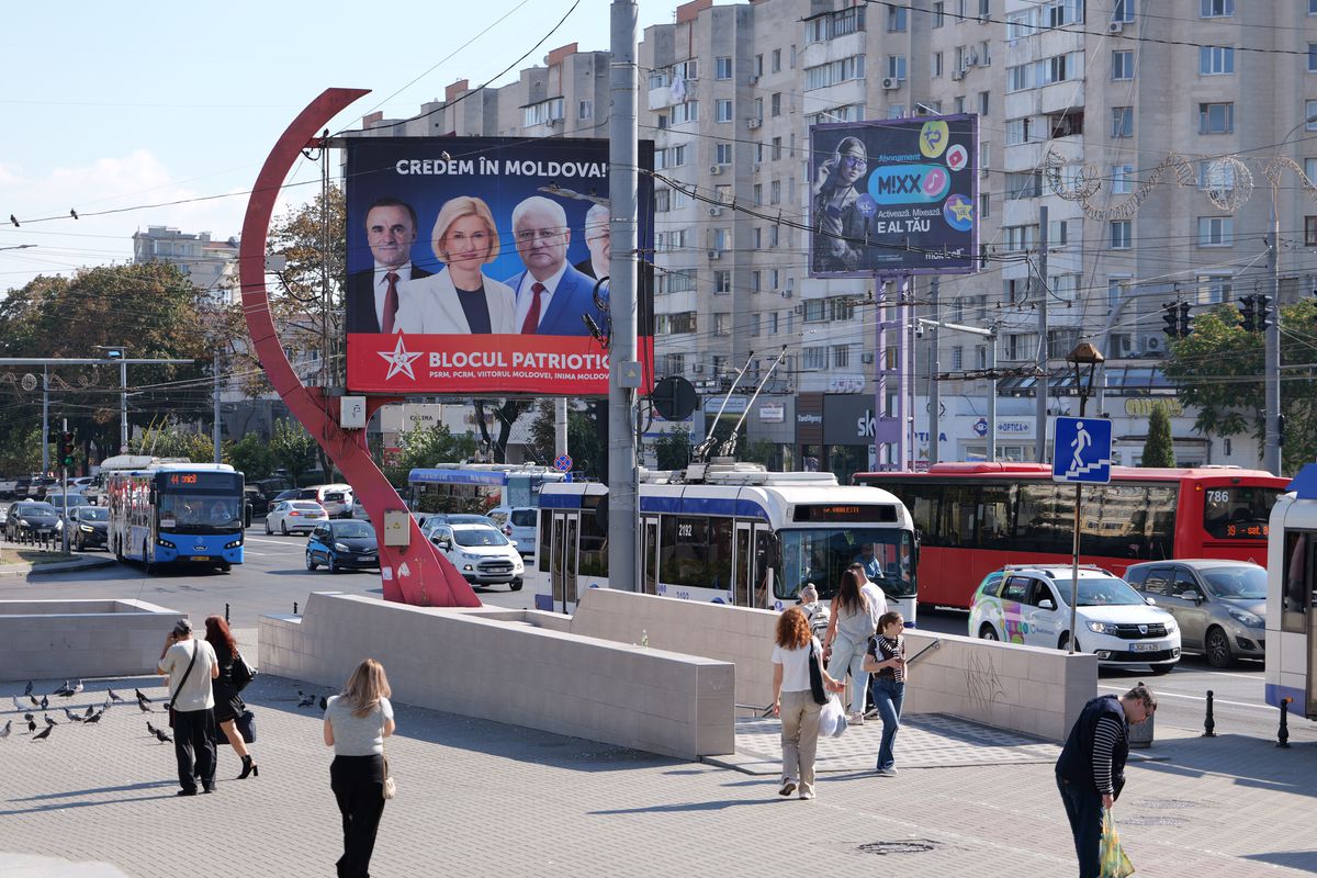 Chișinăul în imagini. Săptămână crucială peste Prut, unde moldovenii își decid viitorul prin alegerile parlamentare