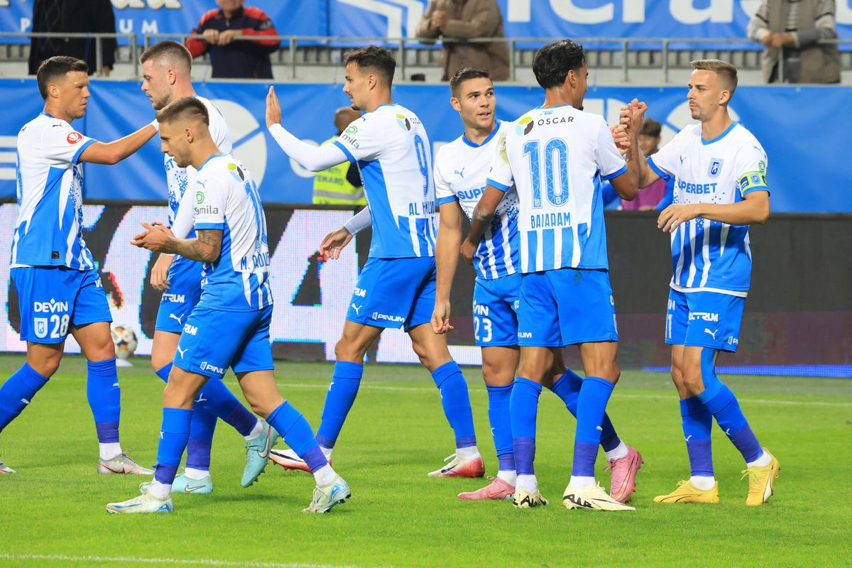Universitatea Craiova - Dinamo, derby cu 4 reușite pe „Oblemenco” » GOL DECISIV în minutul 90! Clasamentul ACUM