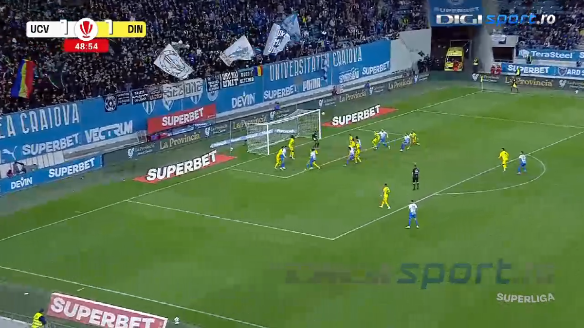 Gol Badelj Universitatea Craiova - Dinamo