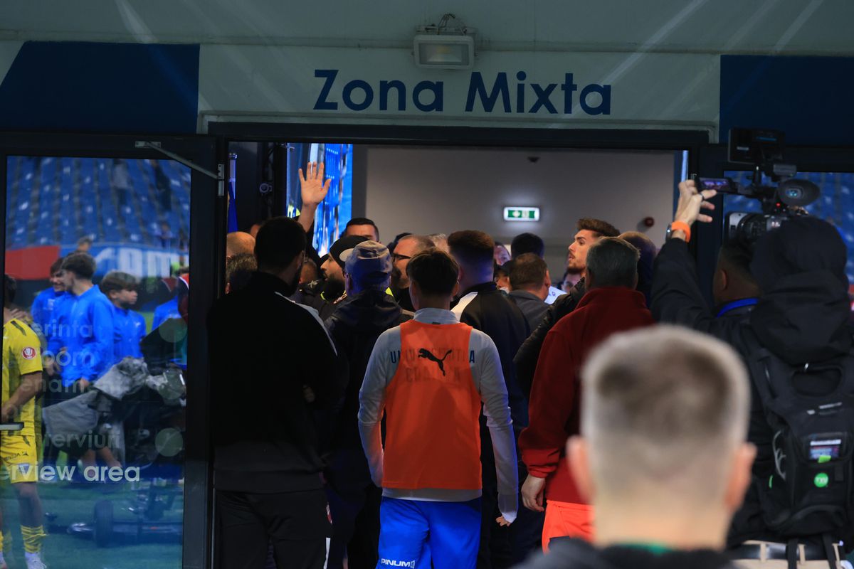 Scandal pe tunel după Craiova - Dinamo