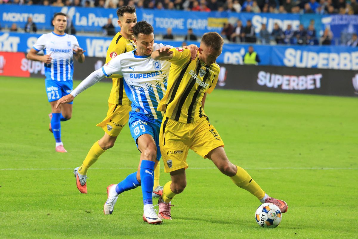 Universitatea Craiova - Dinamo, derby cu 4 reușite pe „Oblemenco” » GOL DECISIV în minutul 90! Clasamentul ACUM