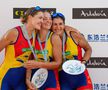 Barca 4 rame (f) - Adriana Adam, Gianina Juncănariu, Ancuța Bodnar Foto: FR Canotaj/Balint Czucz
