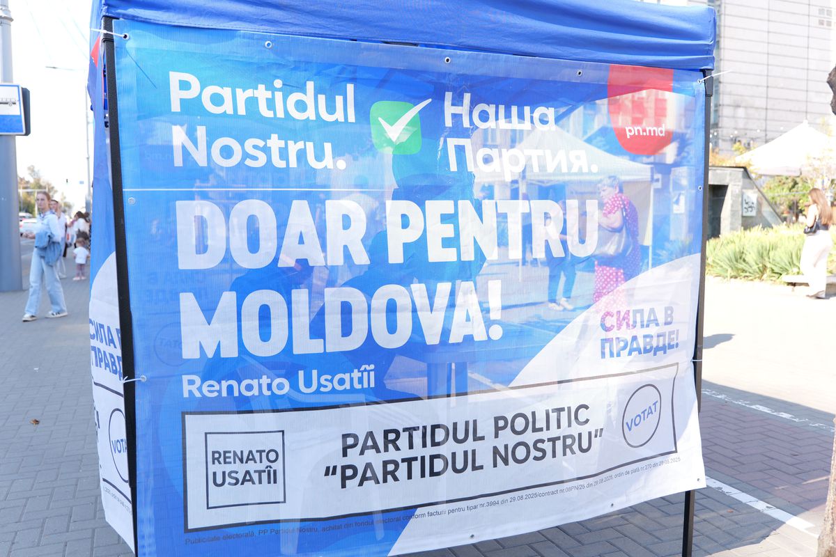 Chișinăul în imagini. Săptămână crucială peste Prut, unde moldovenii își decid viitorul prin alegerile parlamentare