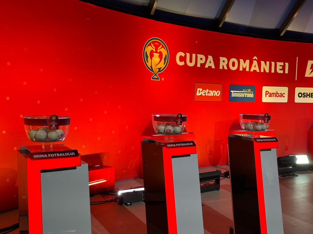 Știm grupele și programul Cupei României Betano! Cu cine joacă FCSB, Rapid, CFR sau Craiova