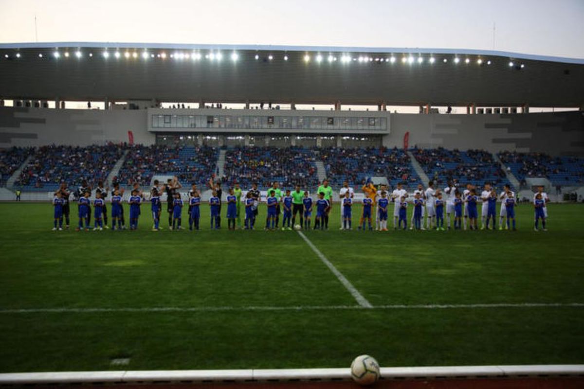 VIDEO + FOTO Stadionul  de la Târgu Jiu