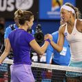 Yanina Wickmayer și Simona Halep // Sursă foto: Getty
