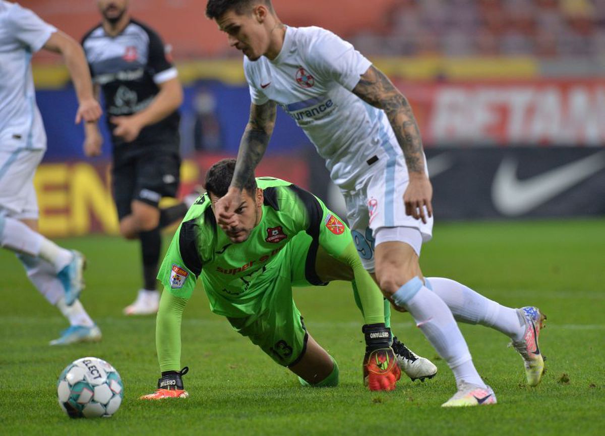 FCSB - Hermannstadt 5-0. Iulian Cristea, declarația serii: „Am auzit că a fost frumos golul meu. Nu l-am văzut încă” :D