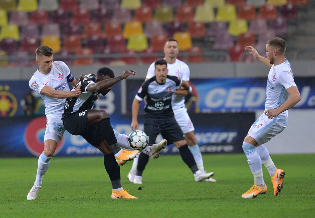 FCSB - Hermannstadt 5-0. Sibienii făcuți praf pentru prestația cu FCSB: „Apărarea a asigurat servicii de escortă, la limita lipsei de demnitate”