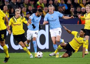 Mesajul afișat aseară în Liga Campionilor, la partida Borussia Dortmund - Manchester City