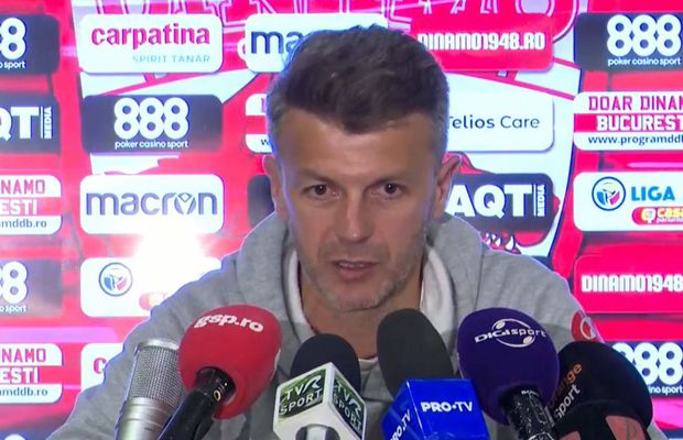 Le-au „luat” simbolul de pe tricouri, dar antrenorul lui Dinamo salută decizia: „E un lucru pozitiv”