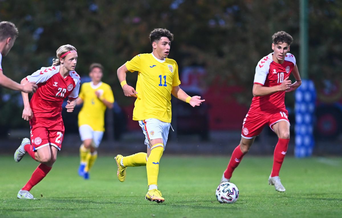 România U17 a clacat în ultimele minute cu Danemarca U17 » Înfrângere categorică la primul meci din drumul spre Euro 2023