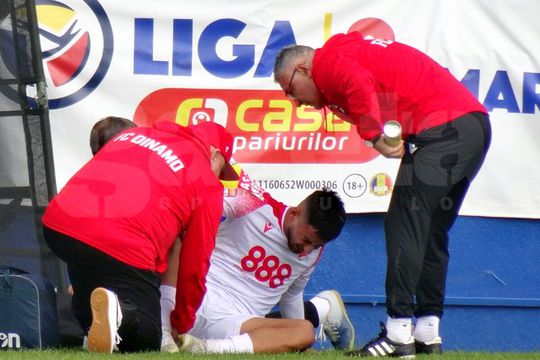 Antonio Bordușanu s-a accidentat în meciul cu Metaloglobus