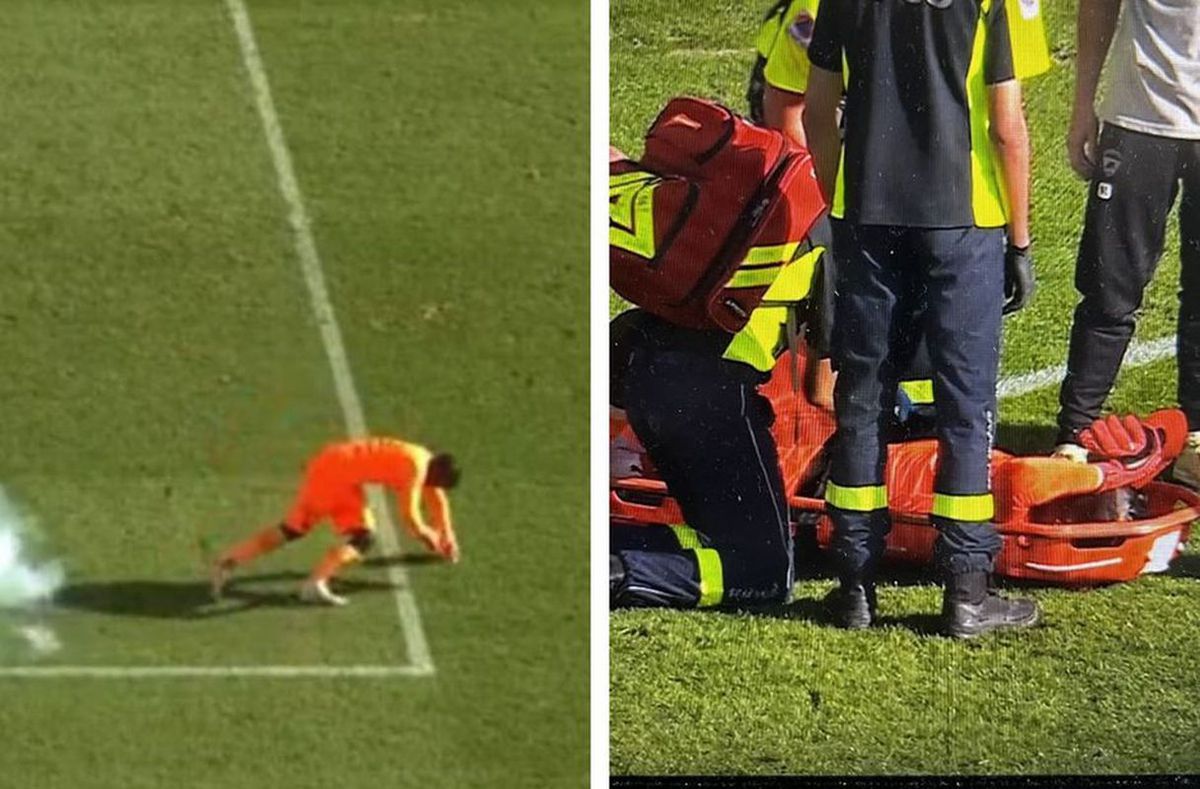 A venit verdictul » Ce se întâmplă cu partida din Ligue 1, suspendată după ce o petardă a explodat lângă portarul lui Clermont + Ce sancțiune au primit gazdele