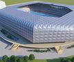 Așa va arăta noul stadion din Timișoara Foto: Facebook/Alin Nica