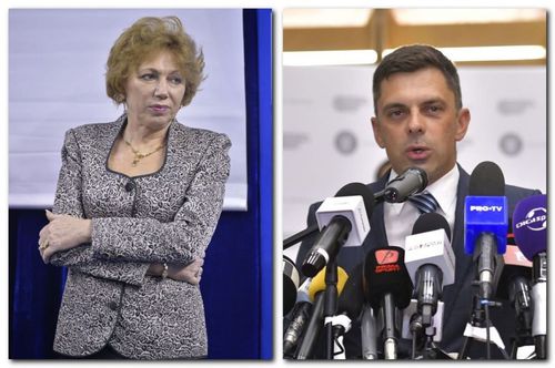 Doina Melinte și Eduard Novak, foști miniștri ai Sportului