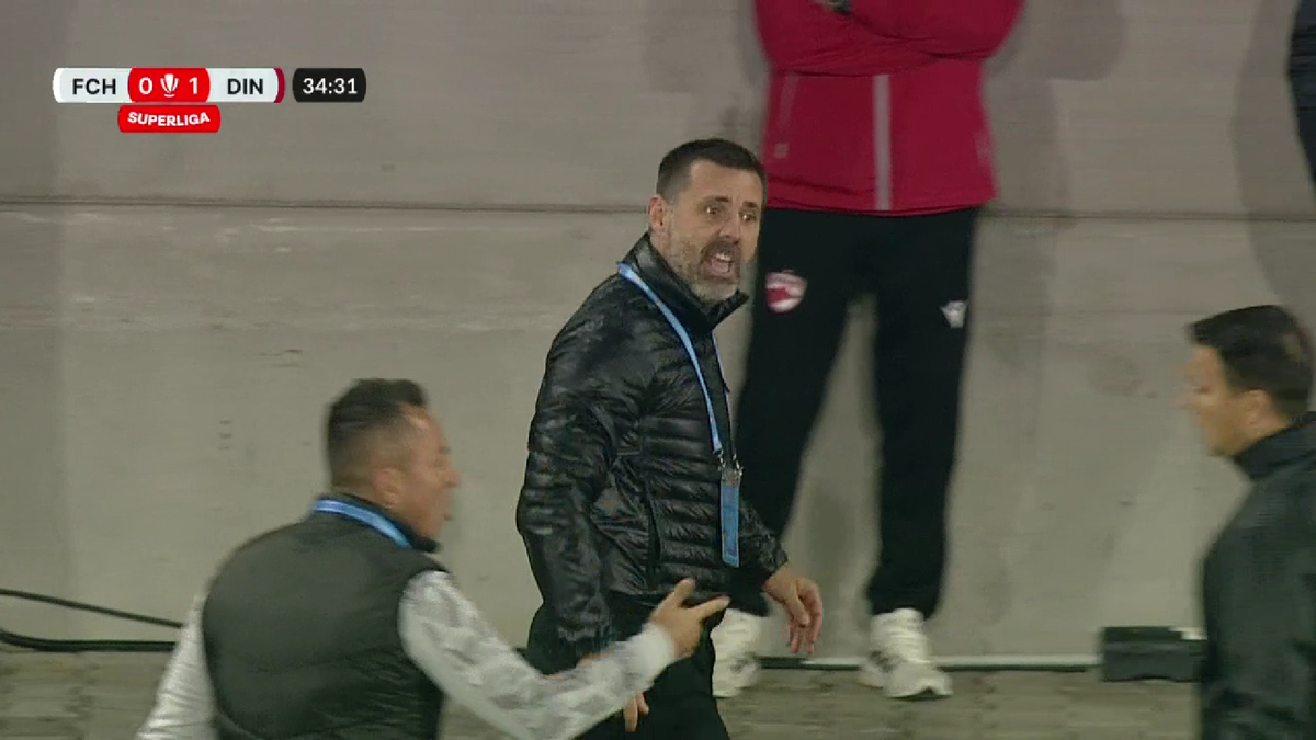 Zeljko Kopic, așa cum nu l-ai mai văzut! Reacția nervoasă îl interzice la derby-ul cu FCSB