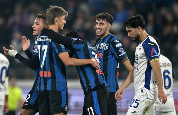 Scorul serii în Europa! De necrezut cât s-a terminat Atalanta - Verona