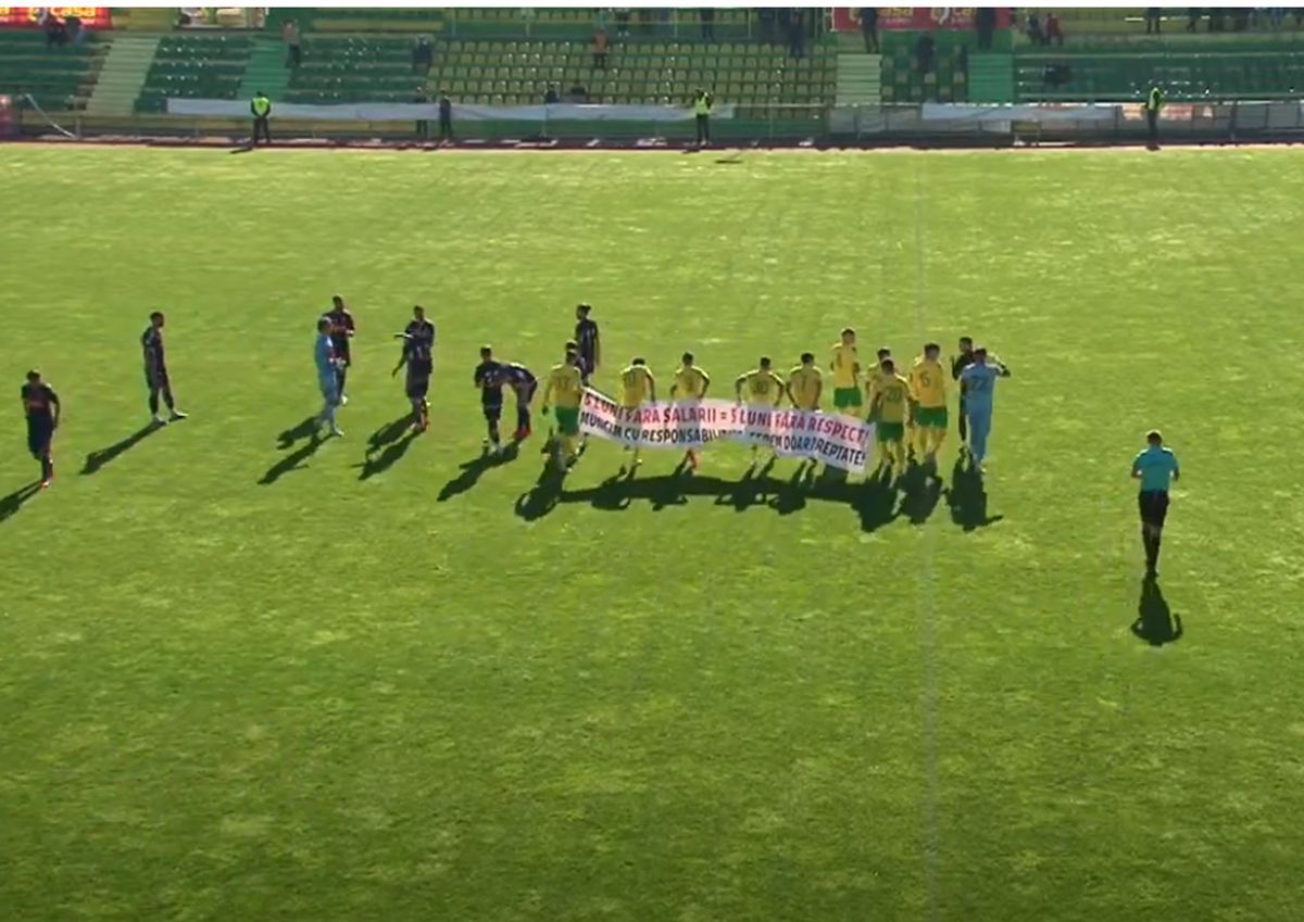 Protest Mioveni - Steaua