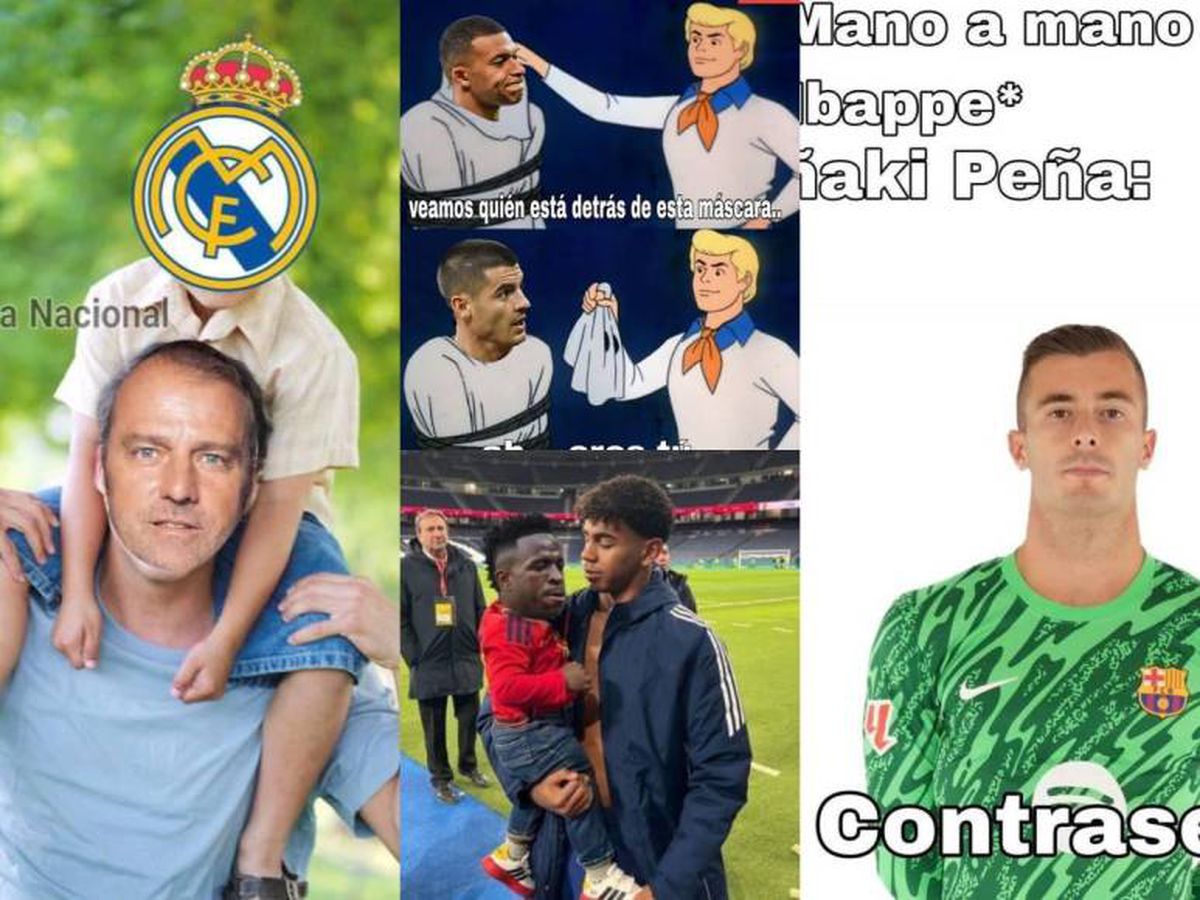 Cele mai tari glume apărute după Real Madrid - Barcelona » Fanii catalani nu și-au menajat rivalii: cu cine a fost comparat Mbappe